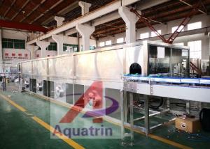 China Automatic 5 Gallon Barrel Filling Machine Intergrating Washing Capping factory