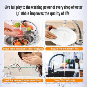 Detergent Residue Reduction Water Saving Micro Nano Bubble Generator For Home
