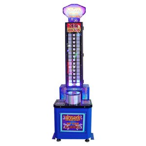Hammer Hitting Game Coin Operated Lottery Ticket Game Machine