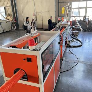 China Extrusion Production Line For Plastic Flexible Hose Single Screw Technology And Efficiency factory