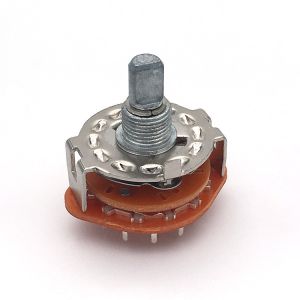 Performance Rotary Electrical Switches With N/A Rotation Angle And DC30V 0.3A