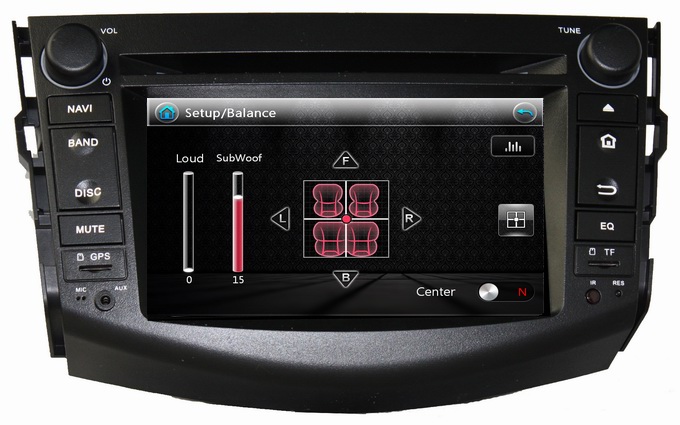 Ouchuangbo Car Radio Audio Stereo Multimedia DVD Player Toyota RAV4 2006-2012 OCB-7015A