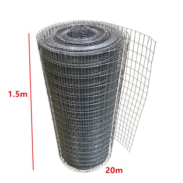 China Ss304 6mm 3ft/90cm X 6m Welded Steel Wire Mesh factory