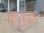Hot sale rubbish cage for australia market 1800mm x 1500mm x 1500mm made in