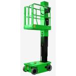 4.2m Electro Self-propelled Vertical Mast Boom lift blue&yellow color 230kg load