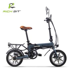 China Folding Electric Ladies Bike 36v 10ah 250w Integrated Portable Rich Bit 619 factory