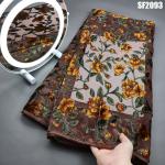 Supoo popular silk velvet lace wedding dress soft lace african lace fabric for