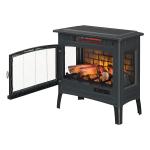 1000 Square Feet Heating Area Electric Fireplace with 3D Flame and Eco-friendly