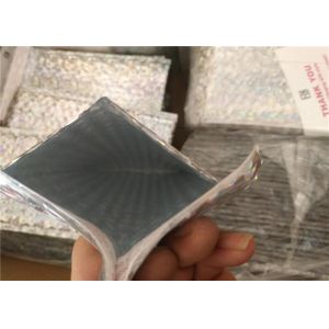 China Iridescent Holographic Bubble Mailer Bag Moisture Proof For Express Packaging on sale