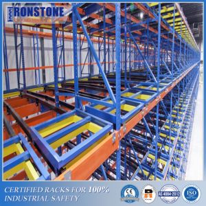 Space-efficient Push Back Pallet Rack For Various Applications