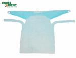 CE Standard Plastic Disposable Protective Gown/Blue CPE Surgical Gown For