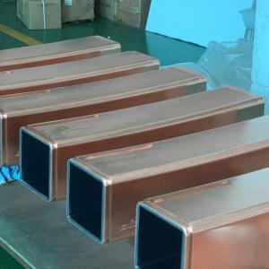 China CuCrZr Copper Rectangular Tube factory