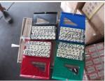 Domino set, Material Melamine , Total 28pcs, double six, packaged in PVC box,