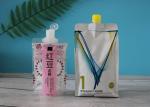 Side Envase Flip Top 250ml Liquid Spout Stand Up Bags