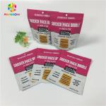 Resealable Plastic Foil Packaging Bags Biodegradable Digital Printing For