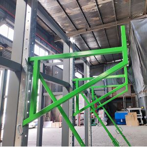 Painted ICF Scaffolding With Plasma Cutting For Construction Projects