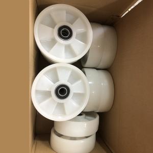 China 7&quot;X2&quot; Solid Nylon Pallet Jack Steer Wheels Pallet Truck Drive Wheels Wholesales factory
