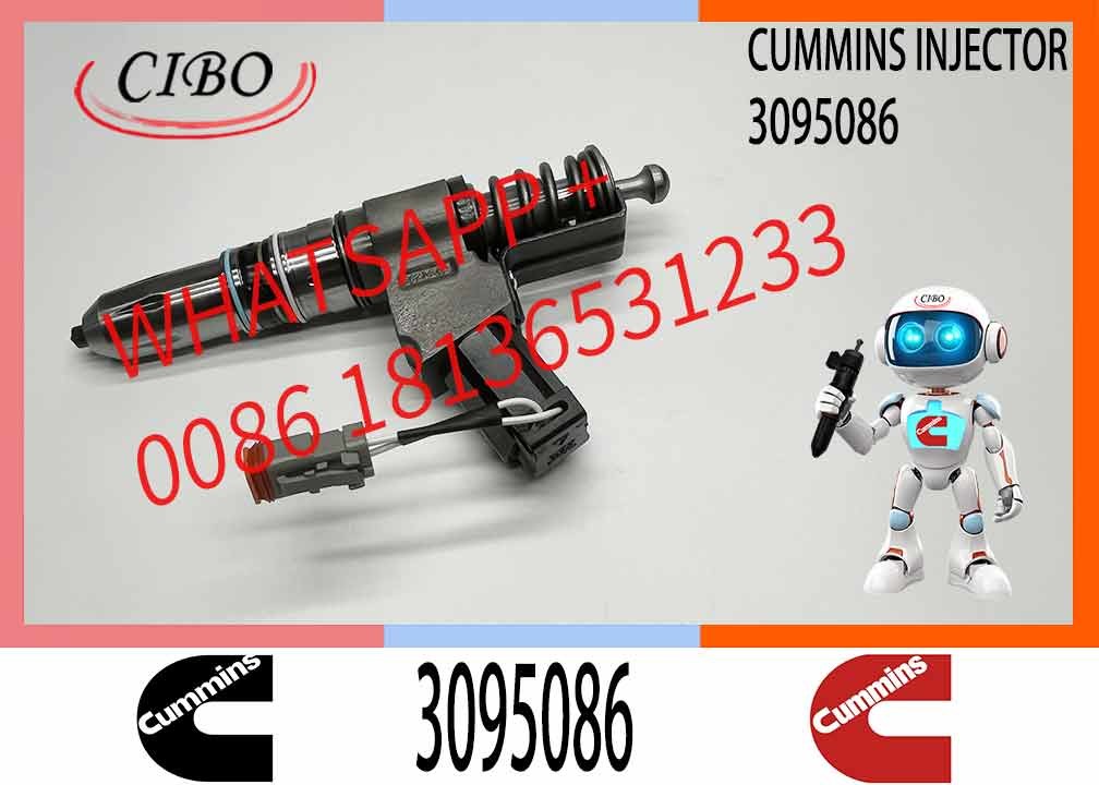 3083846 Diesel Fuel Injector N14 Common Rail Injector 3095086 3609796 3095040 3411763