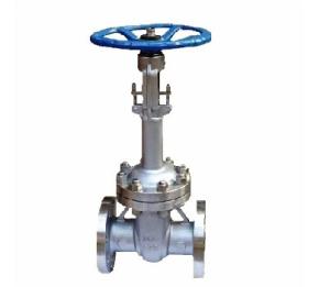 China High Temperature Pressure DZ41Y stainless steel cryogenic gate valve flange 50 ~ 300MM factory