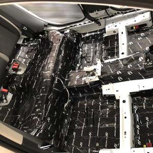 China Butyl rubber Car Sound Deadening Mat Automotive Soundproofing Sound Attenuation Mat factory
