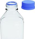 1000ml Storage Glass Bottles Round Media Storage Bottle – Borosilicate Glass