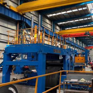 China Leveling and Cross Cutting Line for Hot Rolled Steel Coil 10-25mm Material Thickness factory