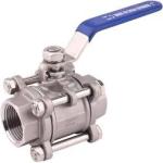 Stainless Steel ASTM A312 TP316L Steal Floating Ball Valve 3" 150# Low Press