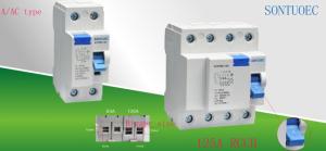 China 125A / 30mA IEC61008 Standard Rccb Circuit Breaker factory