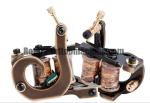 Pure Copper Line Tattoo Machine , 10 Wraps Shader Tattoo Machine 3-4v Start