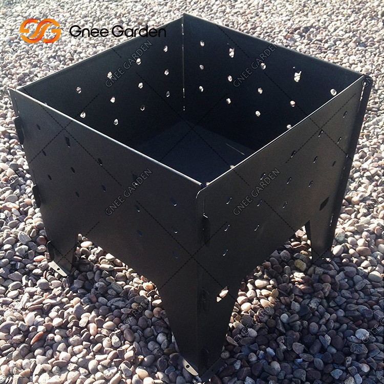 Outdoor Camp Used Custom Corten Carbon Steel Portable Fire Pit