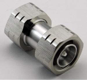 China RF adapter 4.3-10 male(plug) to 4.3-10 male(plug) Jiangsu manufacturer high quality all brass 50ohm factory