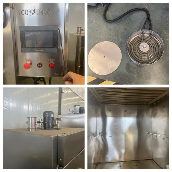 Meat Smoking Oven with Automatic Grade Automatic and Button Control Mod