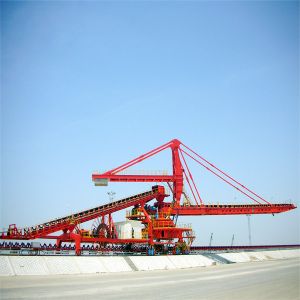 Longitudinal Stockyard Cantilever Slewing Stacker For Stacking Bulk Material