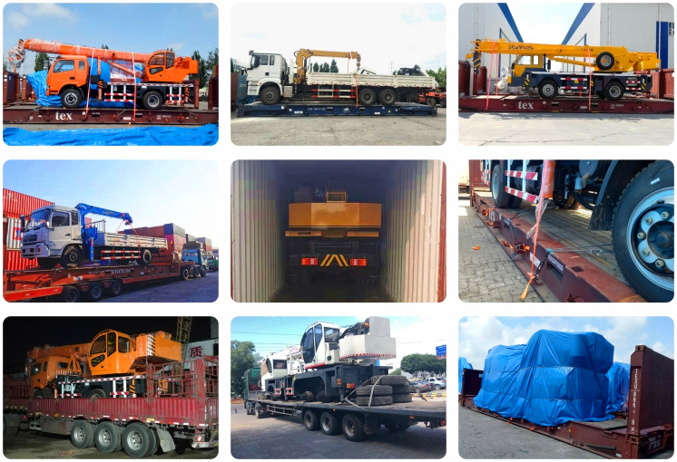 New Models Mobile Truck Crane Max Lifting Capacity 16 Ton Crane Truck