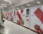 Frozen Fresh Food meal microwave heating custom Vending Machine
