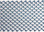 26ft Blue Metal Coil Drapery Eco Fireplace Screen Curtain Spraying Painting