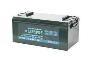 China 24V 120AH Portable Lifepo4 Battery ABS Li Fe Phosphate Battery factory