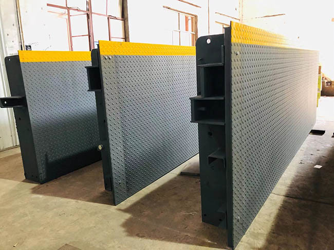 Carbon Steel Electronic Heavy Duty Truck Scale 3*15m 60 Ton
