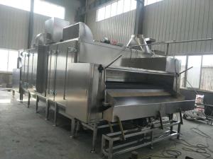 China Hazelnuts Cashew Nut Continuous Dryer Machine / Peanut Roasting Machine Automatic factory
