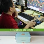 Christmas Foldable Gift Small Cardboard Boxes Bulk Cake Macaron Biscuit