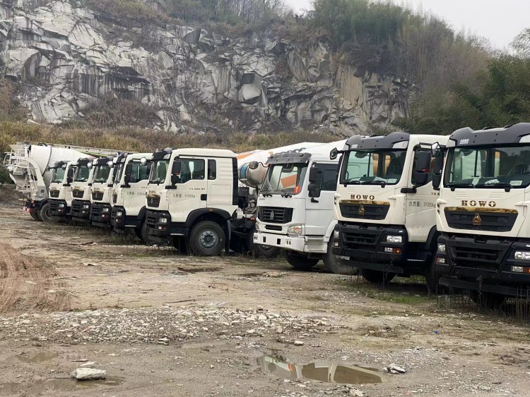 Anti Lock Braking System Used Mixer Truck 350KWh Storage Safety System