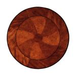 Hotel Antique Rosewood Side Coffee Table Round Top Square Top