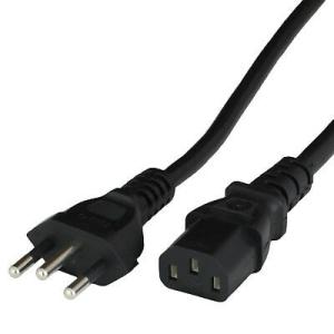 China Brazil C13 12v Extension Cord PVC Jacket Material With Long Lifespan factory