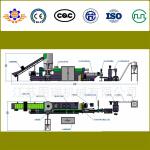 200 - 500kg/H PVC Pelletizing Extrusion Line PVC Pellets Machine Hot Mold
