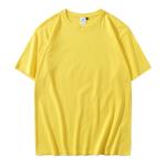 Round Neck Plain T Shirts Cotton 240gsm Thick Round Neck Shirt For Ladies