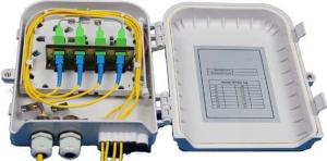 China Durable Outdoor Fiber Optic Termination Box Multi Dwelling Unit 12 Fibers factory