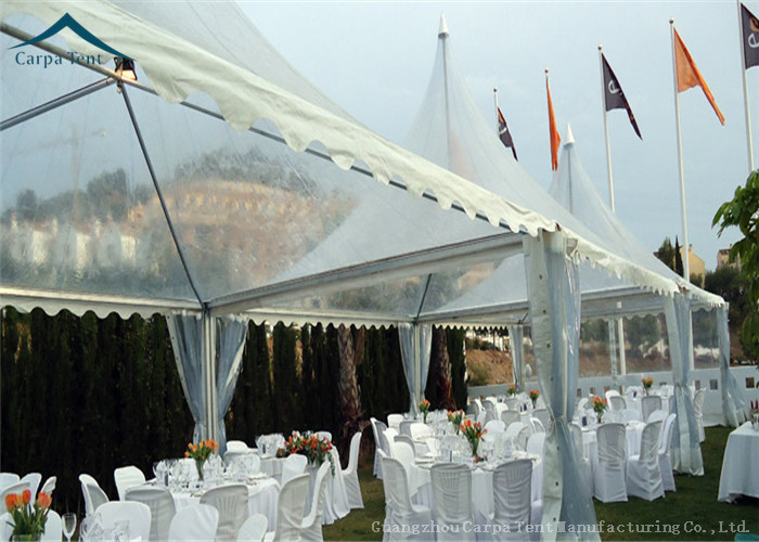 Small Pagoda Arabic Style Clear Event Tent For Business Activities