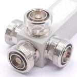 Indoor/Outdoor IP65 4 Way in Building Low Pim Cavity Power Divider 698-4000MHz
