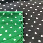 50dx50d 83gsm Polyester Chiffon Fabric Twill Dot Printed