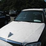 Flexible PE Automotive Protective Film Plastic 0.07mm Auto Protective Film For
